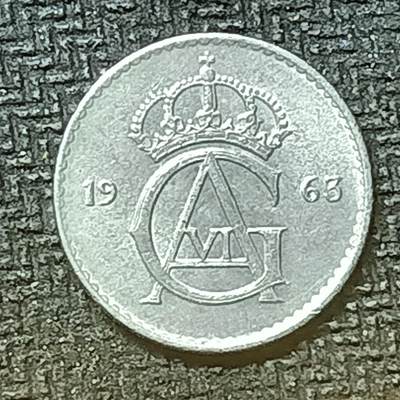 逸泉钱币2026第十九场世界钱币纪念币B2310-2754 2741瑞典1963年25欧尔