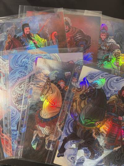 NO.31 好又多金牌大场，期期夯爆，每周必拍！要啥有啥，一站式配齐，方便凑单！（周6晚9点截拍，卖家送拍0抽成！） 齐卡文化 三国二十四名将 冯涛 A4彩雕大卡8张