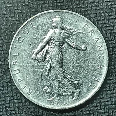 逸泉钱币2026第十九场世界钱币纪念币B2310-2754 2643法国1969年1法郎