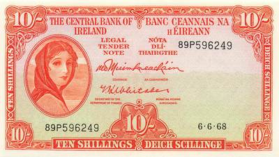 小福收藏拍卖第205期 裸钞场 本期有多张豹子号靓号  大量民国钞 百慕大样钞洋葱冠全套  阿富汗首年份查希尔国王和独立纪念碑 仅发行1000枚亚克力砖封蒙古20000图格里克帝国800周年纪念钞 卢旺达 东加勒比 斯里兰卡等多国精美纸币 爱尔兰 1968年 10先令 unc