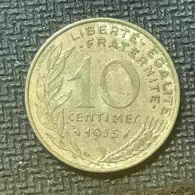 逸泉钱币2026第十九场世界钱币纪念币B2310-2754 2682法国1975年10生丁