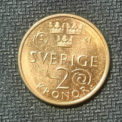 逸泉钱币2026第十九场世界钱币纪念币B2310-2754 2626瑞典2016年2克朗