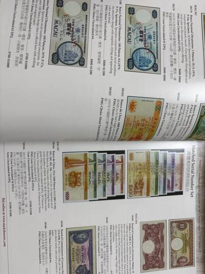 文馨钱币收藏第 303 场，【五一钱币荟，收藏盛宴】长期接代拍业务 2015年 SBP 拍卖目录表，世界各国各朝各代货币成交记录详细介绍目录表，全书共 526 页，厚重。知识丰富全面详细具体，需要的不要错过了，此书不包邮，邮费按实际支付为准