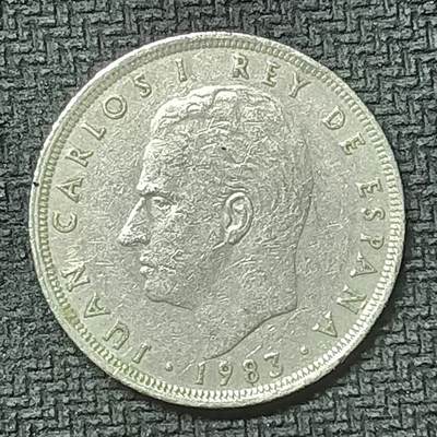 逸泉钱币2026第十九场世界钱币纪念币B2310-2754 2604西班牙1983年25比塞塔