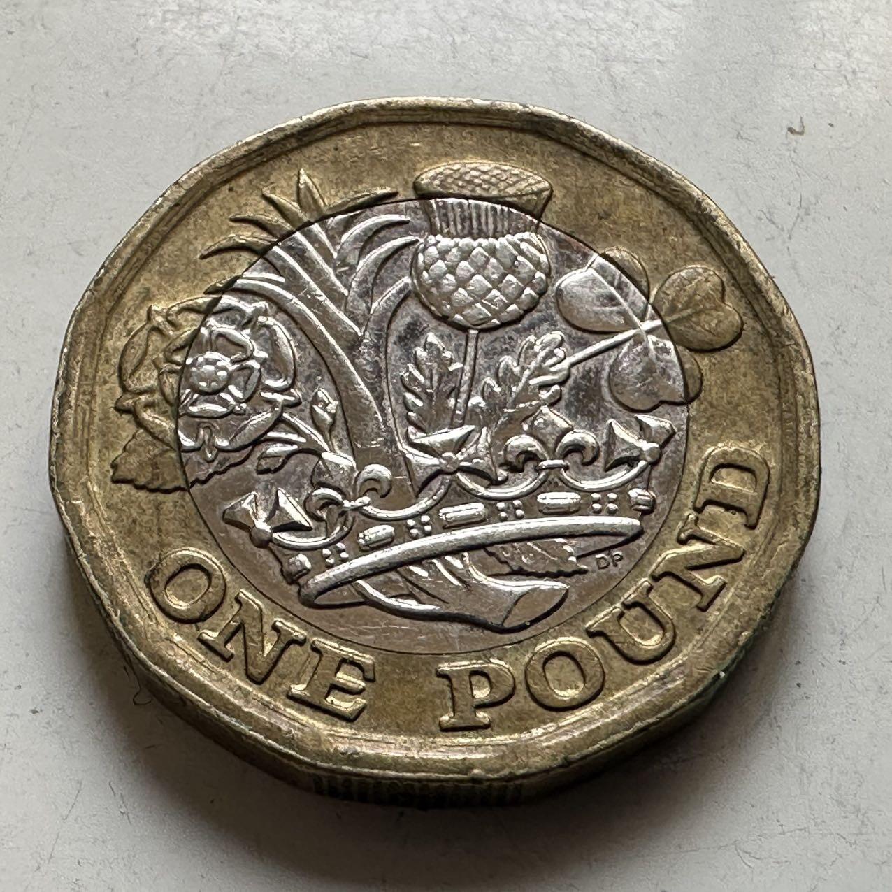 🌹外币初藏🌹🐯2026年第44场   每周二四六晚8️⃣点  世界硬币 英国2017年1英镑