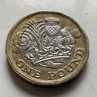 🌹外币初藏🌹🐯2026年第44场   每周二四六晚8️⃣点  世界硬币 - 英国2017年1英镑