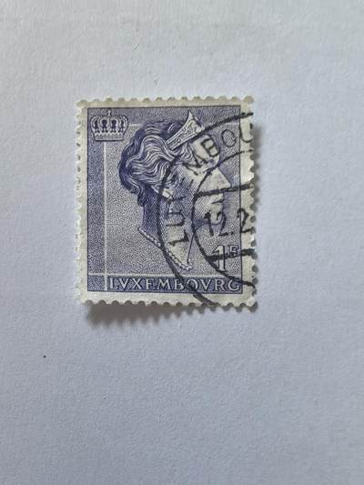 杂票 卢森堡邮票 女大公1枚旧