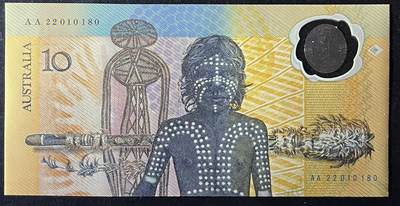 小福收藏拍卖第205期 裸钞场 本期有多张豹子号靓号  大量民国钞 百慕大样钞洋葱冠全套  阿富汗首年份查希尔国王和独立纪念碑 仅发行1000枚亚克力砖封蒙古20000图格里克帝国800周年纪念钞 卢旺达 东加勒比 斯里兰卡等多国精美纸币 澳大利亚 1988年 10元 AA冠 无47 世界首张塑料钞 大帆船移民200周年纪念钞 unc