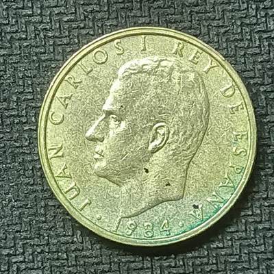 逸泉钱币2026第十九场世界钱币纪念币B2310-2754 2620西班牙1984年100比塞塔