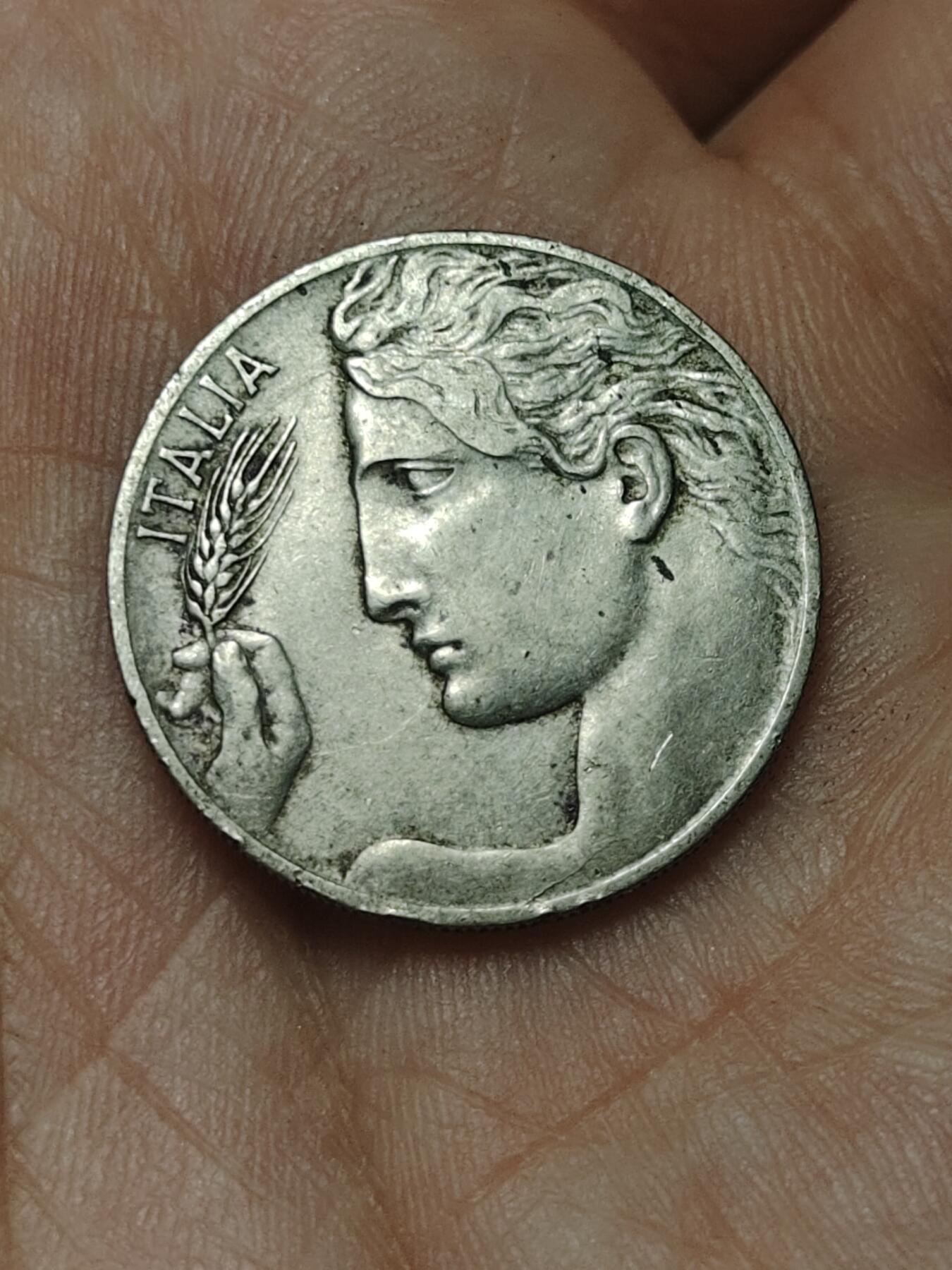 2026年第四十五场(总第二百一十四场）外国好品散币场(免佣金) 意大利王国1908年20分(维托里奥-埃马努埃莱三世时期，第二套首发年)