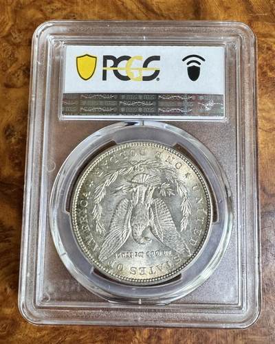 得物收藏 Chase Auction 第37期 - - 外钞、银元、民国钞和人民币混合场！ 持续更新！ 1887年美国摩根1元银币，大头妹，PCGS MS 66！