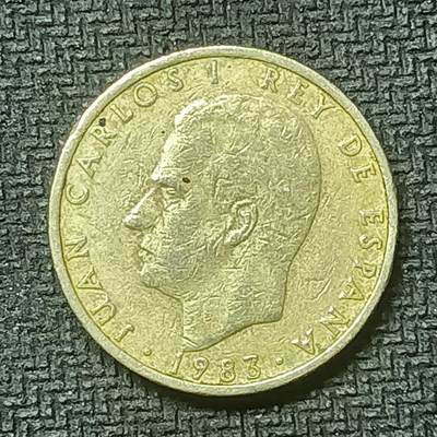 逸泉钱币2026第十九场世界钱币纪念币B2310-2754 2614西班牙1983年100比塞塔