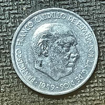 逸泉钱币2026第十九场世界钱币纪念币B2310-2754 2723西班牙1959年10分