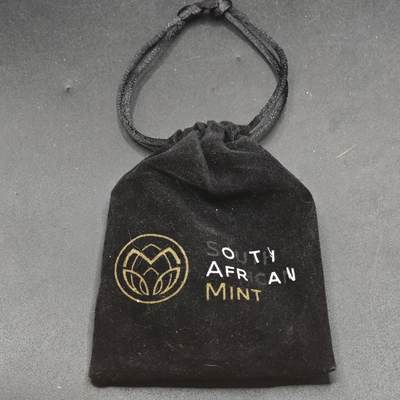 【淘币小摊】实时拍第八百九十六拍   银币套币场    每周一统一发货 南非2017年1兰特克鲁格磨砂非流通银币 跳羚（带50周年私印，纪念金币发行50周年）1盎司999银 带原厂袋子和证书