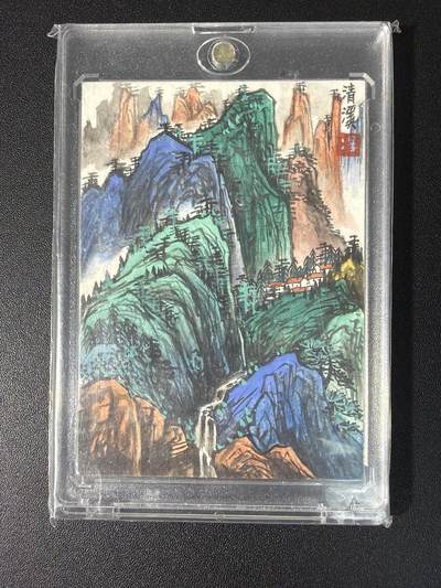 NO.31 好又多金牌大场，期期夯爆，每周必拍！要啥有啥，一站式配齐，方便凑单！（周6晚9点截拍，卖家送拍0抽成！） 【1/1手绘卡】画师炳胜 精美手绘卡 清溪 带卡砖