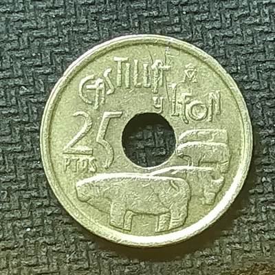 逸泉钱币2026第十九场世界钱币纪念币B2310-2754 - 2684西班牙1995年25比塞塔