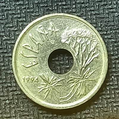 逸泉钱币2026第十九场世界钱币纪念币B2310-2754 2696西班牙1994年25比塞塔