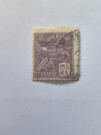 杂票 巴西邮票 女神1枚旧