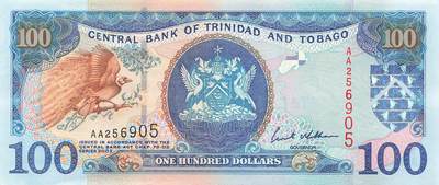 小福收藏拍卖第205期 裸钞场 本期有多张豹子号靓号  大量民国钞 百慕大样钞洋葱冠全套  阿富汗首年份查希尔国王和独立纪念碑 仅发行1000枚亚克力砖封蒙古20000图格里克帝国800周年纪念钞 卢旺达 东加勒比 斯里兰卡等多国精美纸币 特立尼达和多巴哥 2002年 100元 AA冠 无47 unc