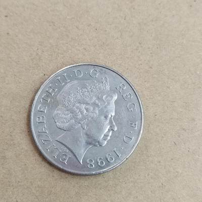 PCAI钱币  21-813 钱币邮票纪念章小专场 五英镑纪念币