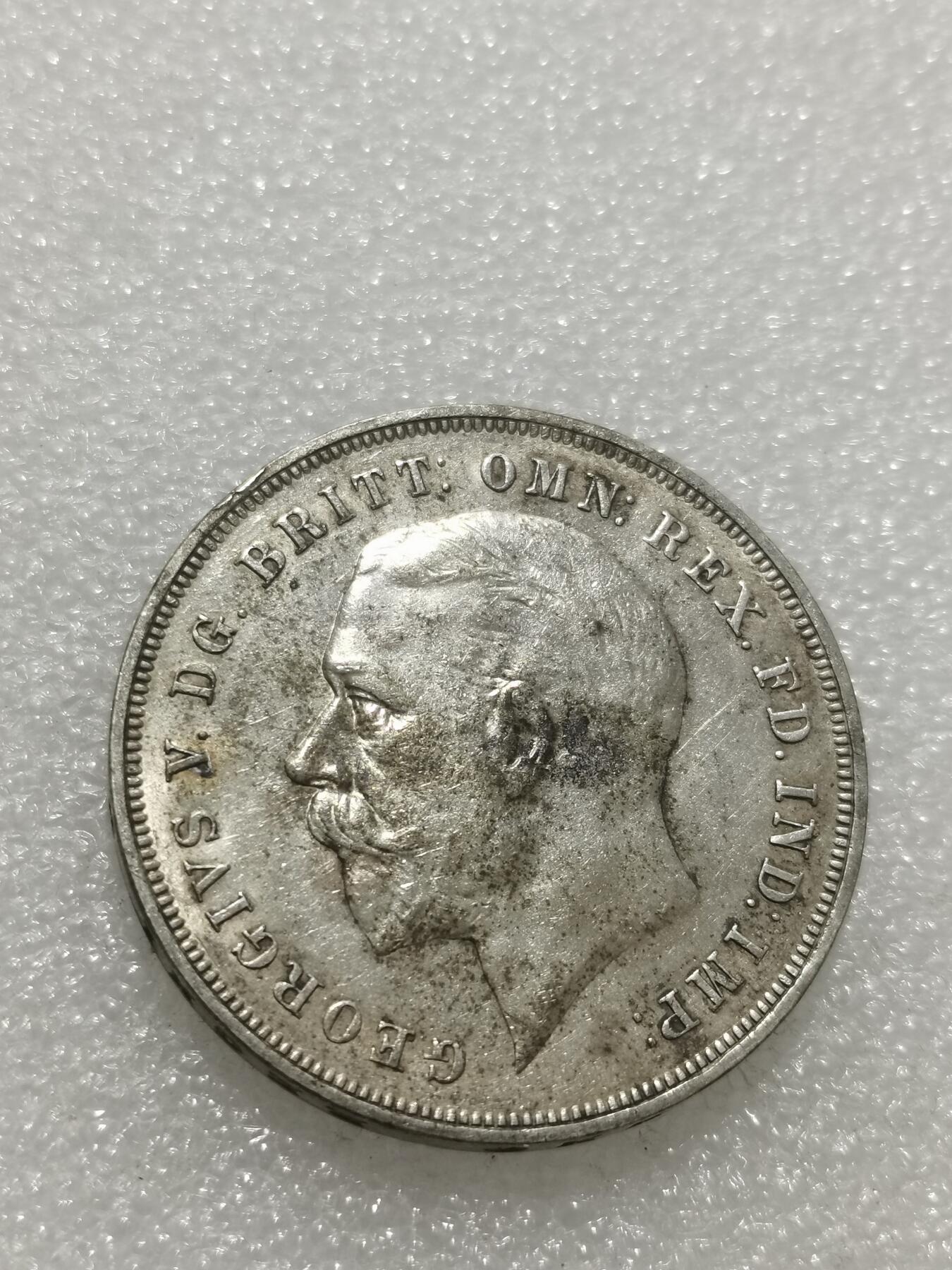 天下钱庄专场欢迎参拍 英国乔治五世木马剑银币