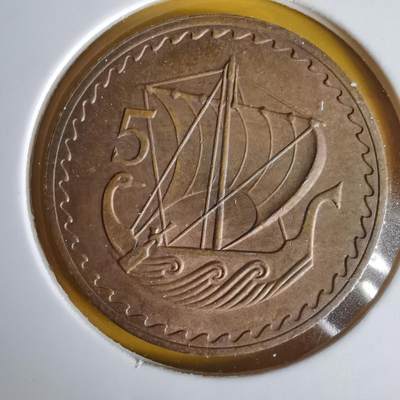 沼泽如烟--第1063场 - 塞浦路斯1970年5米尔