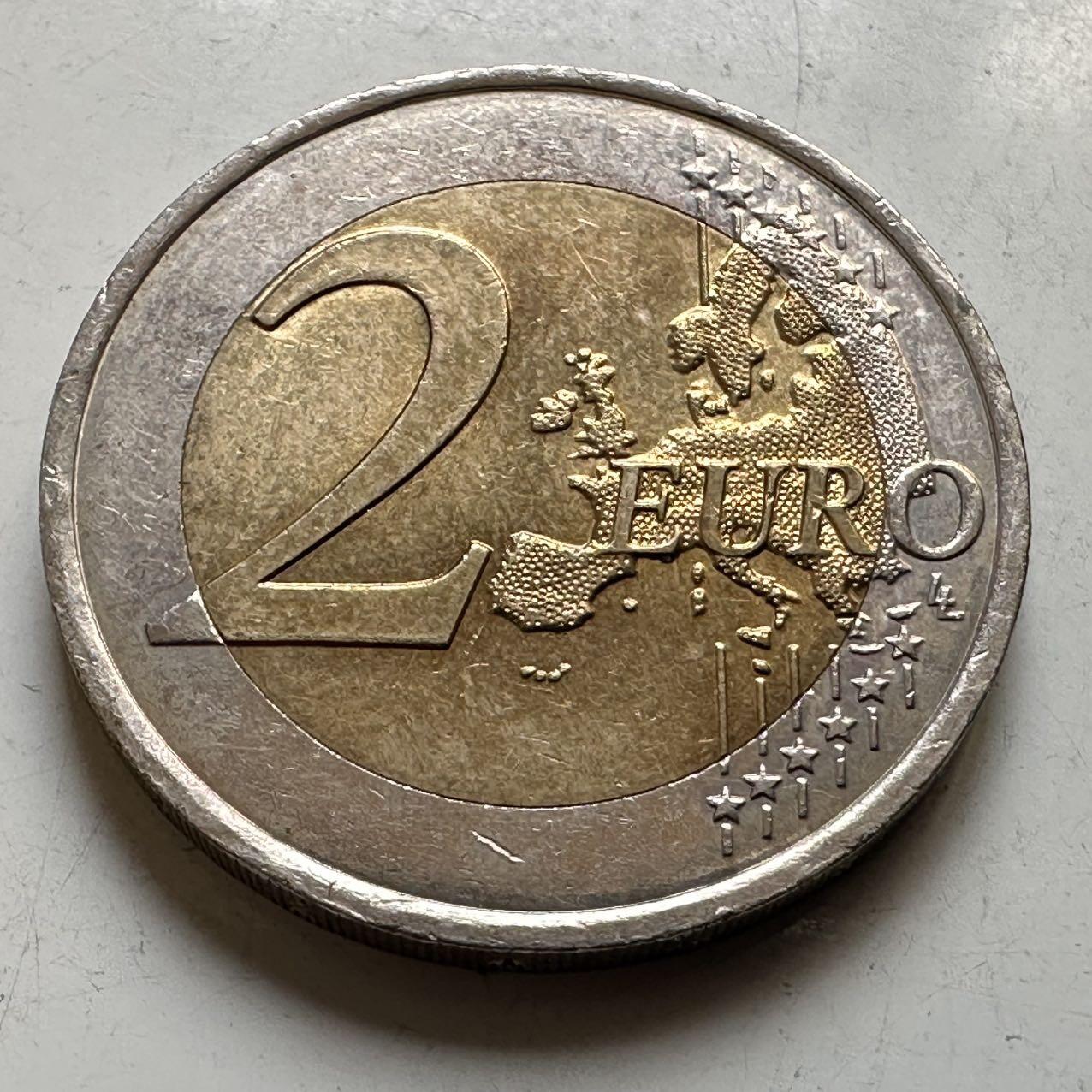 🌹外币初藏🌹🐯2026年第44场   每周二四六晚8️⃣点  世界硬币 法国2010年戴高乐2欧元纪念币