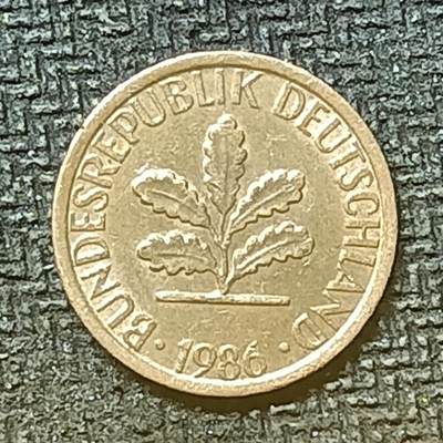 逸泉钱币2026第十九场世界钱币纪念币B2310-2754 2732联邦德国1986年1芬尼