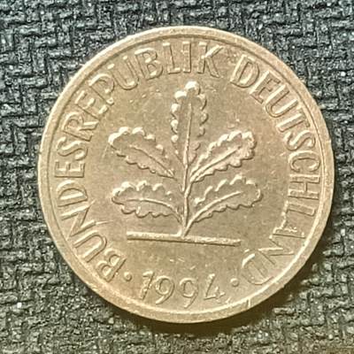 逸泉钱币2026第十九场世界钱币纪念币B2310-2754 - 2704联邦德国1994年2芬尼