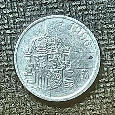 逸泉钱币2026第十九场世界钱币纪念币B2310-2754 2751西班牙1996年1比塞塔