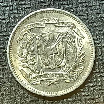 逸泉钱币2026第十九场世界钱币纪念币B2310-2754 2734多米尼加共和国1967年10生丁