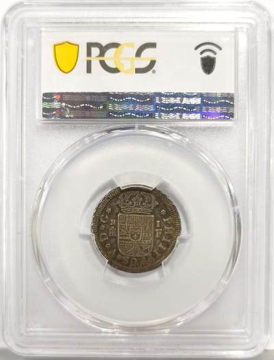 博洋堂“生趣盎然”4月精品专场暨第169期（全场包邮） PCGS XF45 西班牙塞戈维亚厂1729年菲利普五世1里亚尔银币，名家旧藏，仅有一枚更高分！