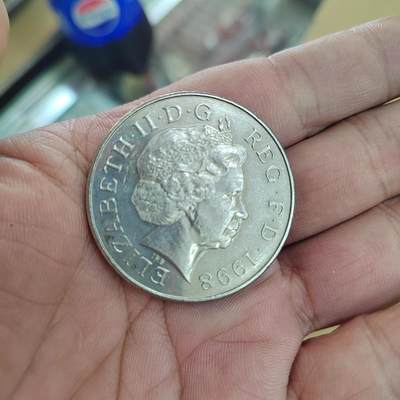 PCAI钱币  21-813 钱币邮票纪念章小专场 五英镑纪念币