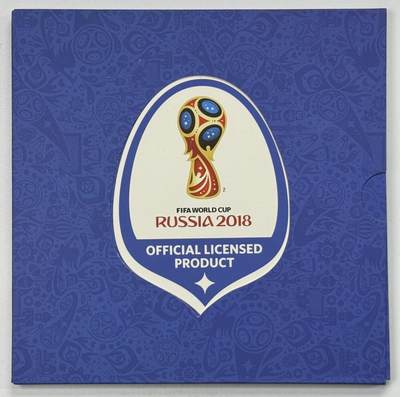 S&S Numismatic世界钱币-拍卖 第126期  俄罗斯2018年 俄罗斯世界杯三组 25卢布纪念币3枚套 盒证全