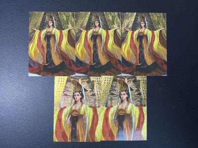 NO.31 好又多金牌大场，期期夯爆，每周必拍！要啥有啥，一站式配齐，方便凑单！（周6晚9点截拍，卖家送拍0抽成！） 新秀卡牌 武则天 三宫+近景对卡 共计5张卡 折光粗闪