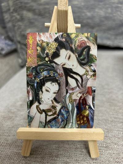 喜灰玩卡拍卖第八期，接拍品0佣金，欢迎送拍，释放现金流，让自己有资金可以购买更多喜欢的卡牌，让别的卡友能淘到更多心仪的卡牌 墨婉 心染老师绘 青白蛇 粗闪