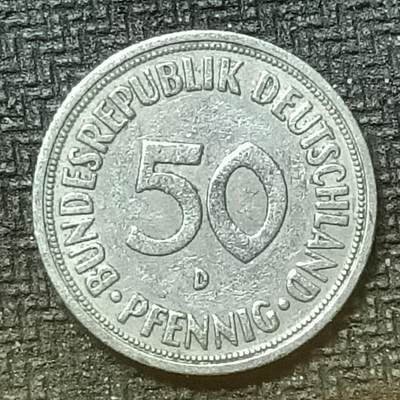 逸泉钱币2026第十九场世界钱币纪念币B2310-2754 2707联邦德国1950年50芬尼