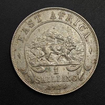 【淘币小摊】实时拍第八百九十六拍   银币套币场    每周一统一发货 英属东非1924年乔治五世一先令银币