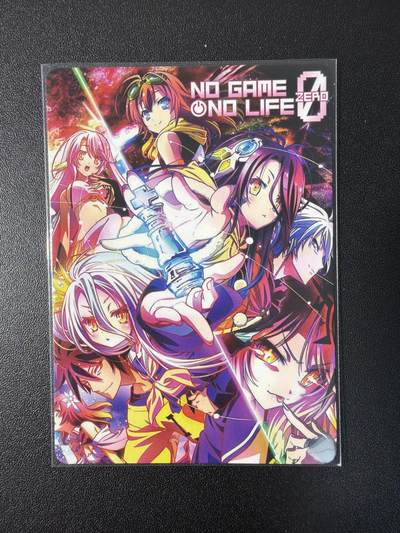 NO.31 好又多金牌大场，期期夯爆，每周必拍！要啥有啥，一站式配齐，方便凑单！（周6晚9点截拍，卖家送拍0抽成！） 游戏人生 白 休比  烫金彩闪 烫银圆点镭射 烫红马赛克 3张（烫金有点起角，不影响观感，介意勿拍）