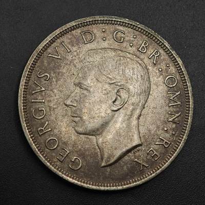 【淘币小摊】实时拍第八百九十六拍   银币套币场    每周一统一发货 英国1937年乔治六世加冕克朗银币