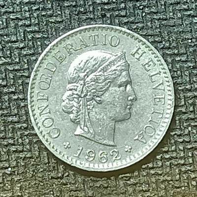 逸泉钱币2026第十九场世界钱币纪念币B2310-2754 2703瑞士1962年5分