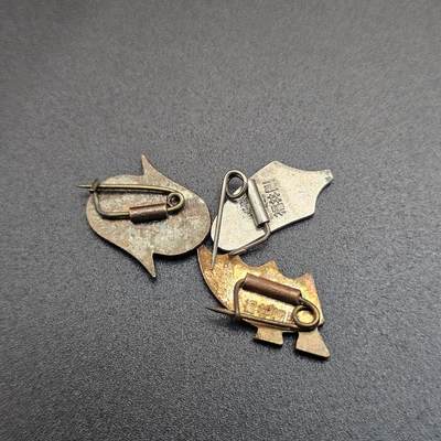 0元起拍勋章 第348期 咸鱼国勋章拍卖专场 4月22日（周三）下午6：00开始 徽章三个