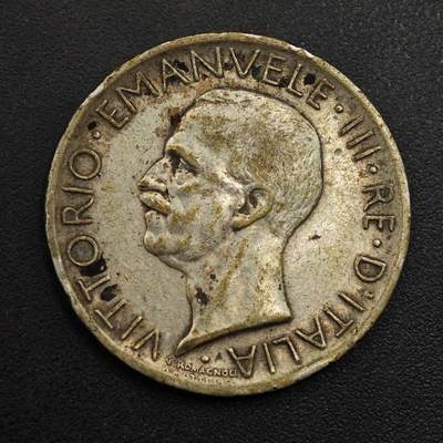 【淘币小摊】实时拍第八百九十六拍   银币套币场    每周一统一发货 意大利1926年5里拉银币