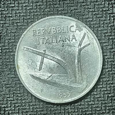逸泉钱币2026第十九场世界钱币纪念币B2310-2754 2608意大利1955年10里拉