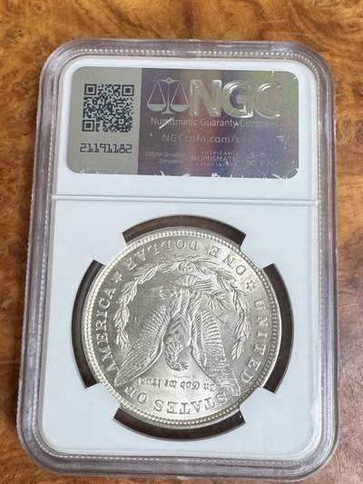 得物收藏 Chase Auction 第37期 - - 外钞、银元、民国钞和人民币混合场！ 持续更新！ 1921年美国摩根1元银币，大头妹，NGC MS 63！