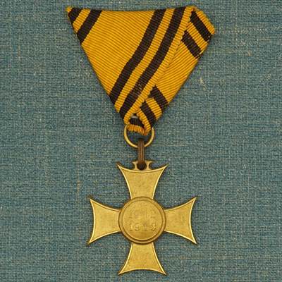 【涛泉堂】第42期（4月26日）勋奖章徽章专场拍卖 奥匈帝国1912-13年动员十字奖章