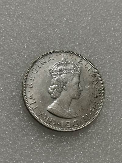 天下钱庄专场欢迎参拍 - 英属百慕大群岛女王银币