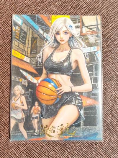 第113期阳大大卡牌拍卖第113期（持续收拍品，周五晚上九点截拍，进群福利早知道） - 【手绘卡】灌篮高手 女球员 600元每盒手绘盒里拆出 绝色手绘卡1/1