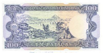 小福收藏拍卖第205期 裸钞场 本期有多张豹子号靓号  大量民国钞 百慕大样钞洋葱冠全套  阿富汗首年份查希尔国王和独立纪念碑 仅发行1000枚亚克力砖封蒙古20000图格里克帝国800周年纪念钞 卢旺达 东加勒比 斯里兰卡等多国精美纸币 澳门大西洋银行 1984年 100元 背面拖墨 unc