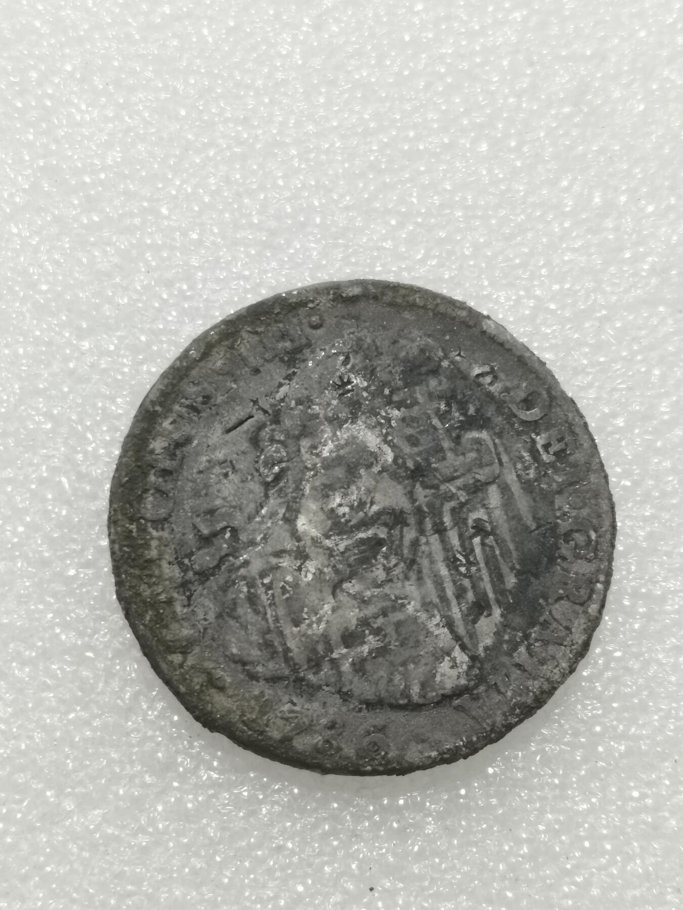 天下钱庄专场欢迎参拍 墨戳卡三老双柱银币